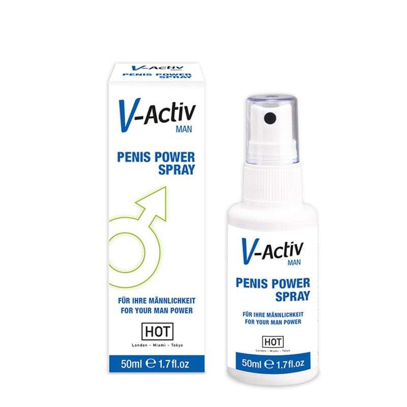 HOT V-Activ Penis Power Spray - Enhancer Spray for Men - 50 ml Bottle A$30.73