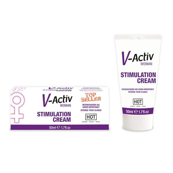 HOT V-activ Stimulation Cream - Enhancer Cream for Women - 50 ml Tube A$27.16