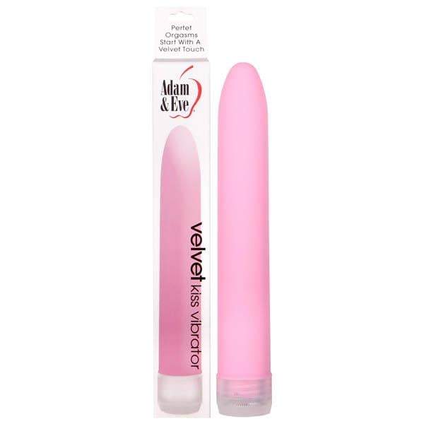 Adam & Eve Velvet Kiss Vibrator - Pink 15.25 cm (6’’) Vibrator A$34.83 Fast