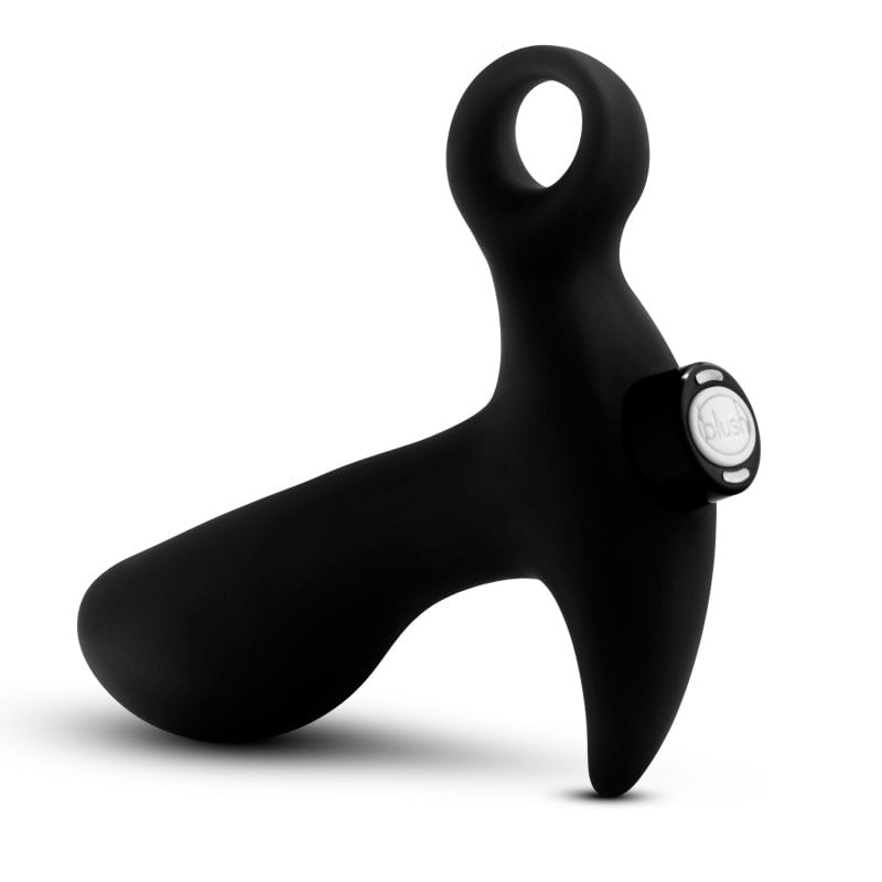 Anal Adventures Platinum Vibrating Prostate Massager 01 - Black 10.8 cm USB