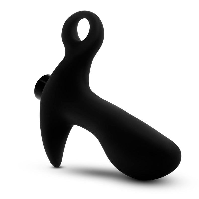 Anal Adventures Platinum Vibrating Prostate Massager 01 - Black 10.8 cm USB