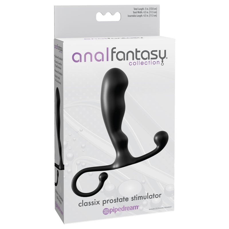 Anal Fantasy Collection Classix Prostate Stimulator - Black 10.1 cm (4’’)