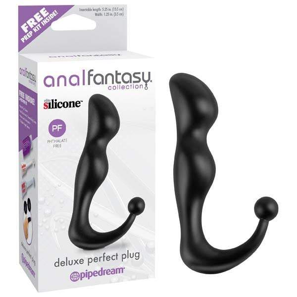 Anal Fantasy Collection Deluxe Perfect Plug - Black 13.5 cm (5.25’’) Butt Plug