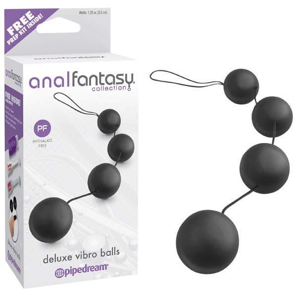 Anal Fantasy Collection Deluxe Vibro Balls - Black Anal Duo Balls A$33.83 Fast