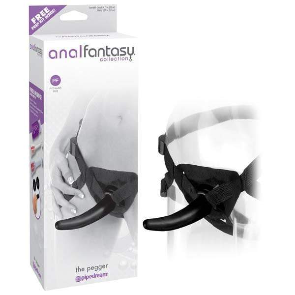 Anal Fantasy Collection The Pegger - Black 12 cm (4.75’’) Strap-On A$61.51 Fast