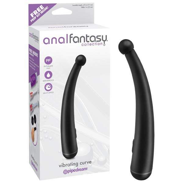 Anal Fantasy Collection Vibrating Curve - Black 17.1 cm (6.75’’) Anal Vibrator