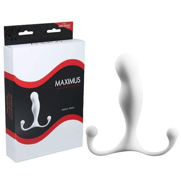 Aneros Maximus Trident - White Prostate Massager A$105.58 Fast shipping