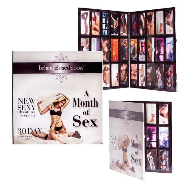 Behind Closed Doors - A Month Of Sex - 30 Day Activity Calendar A$24.09 Fast