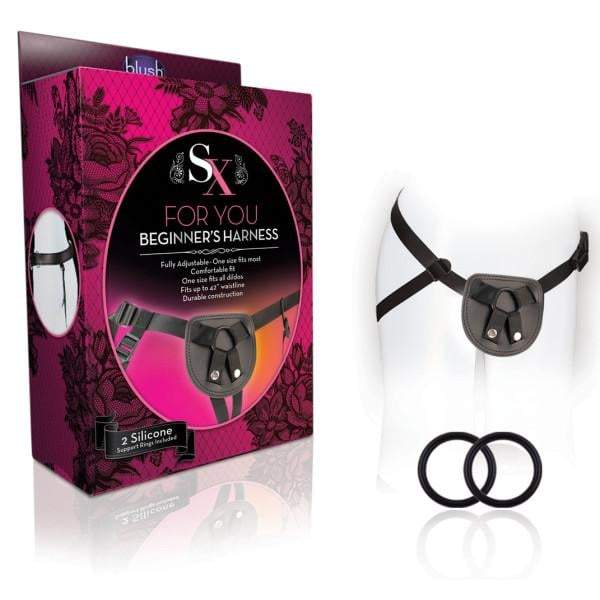 SX - For You - Black Adjustable Strap On Harness (No Probe Included) A$38.44