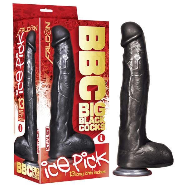 BBC (Big Black Cocks) - Ice Pick - Black 33 cm (13’’) Dong A$92.48 Fast shipping