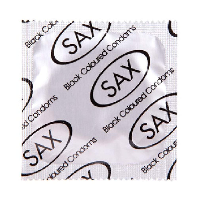 Sax Black Coloured Condoms 53mm - Bulk Pack of 144 Condoms A$53.95 Fast shipping