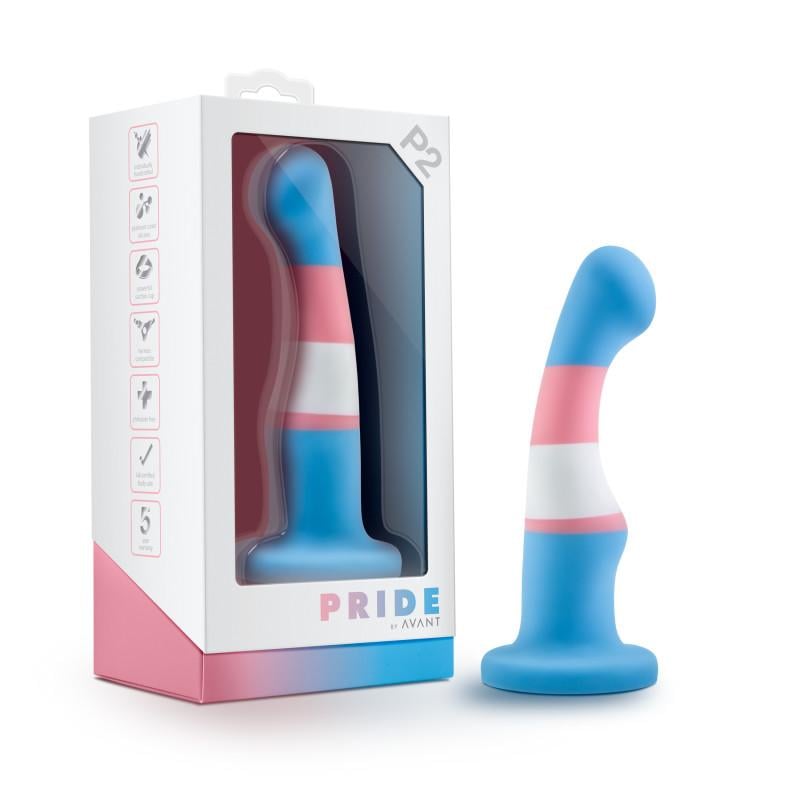 Blush Avant Pride P2 - True Blue - Coloured 15.2 cm Dildo A$56.41 Fast shipping