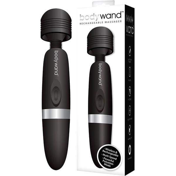 Bodywand Rechargeable - Black USB Rechargeable Massage Wand A$131.98 Fast