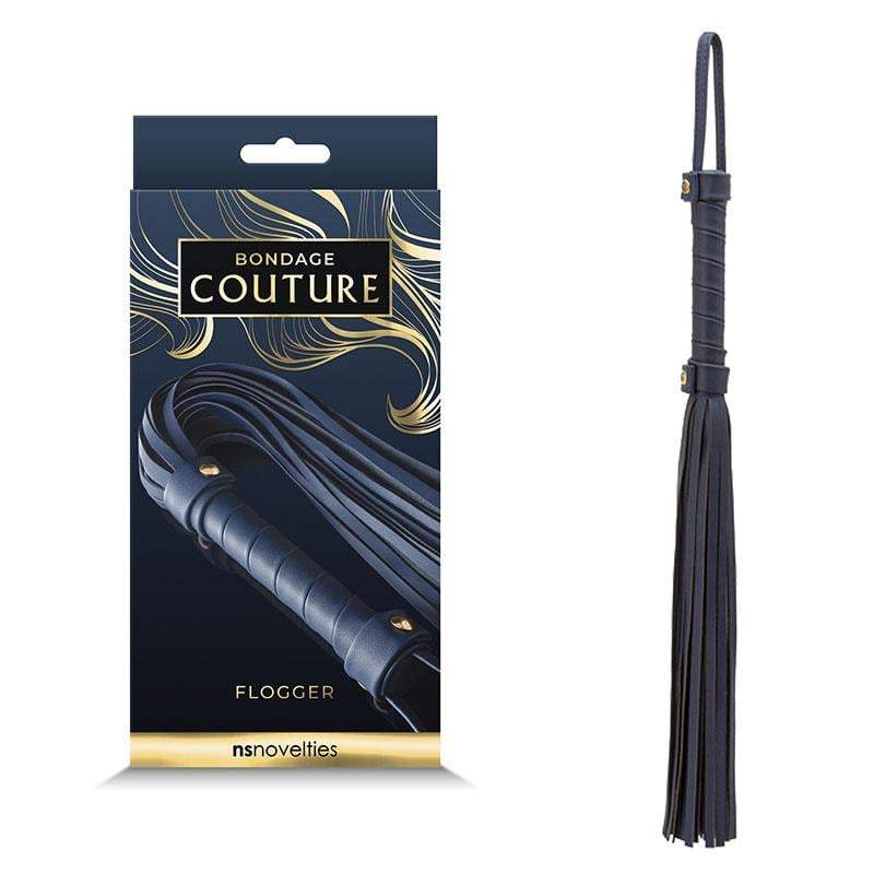 Bondage Couture Flogger - Blue Flogger Whip A$41.16 Fast shipping