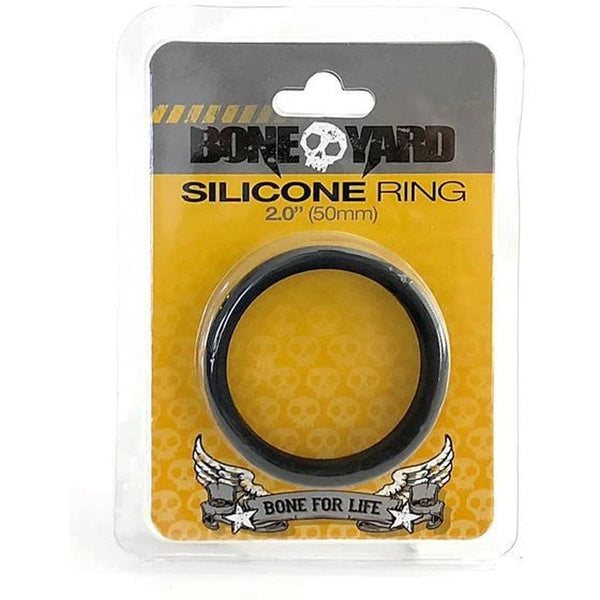 Boneyard Silicone Ring 50mm - Black 50 mm Cock Ring A$28.10 Fast shipping