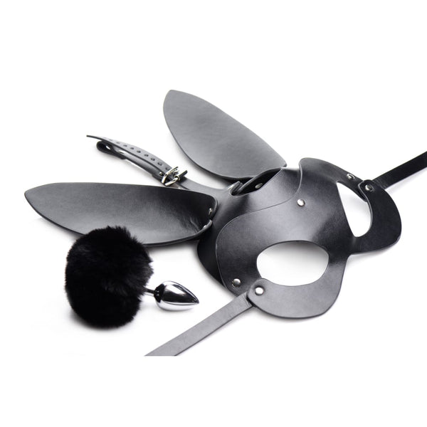 Bunny Tail Anal Plug and Mask Set A$91.21 Fast shipping