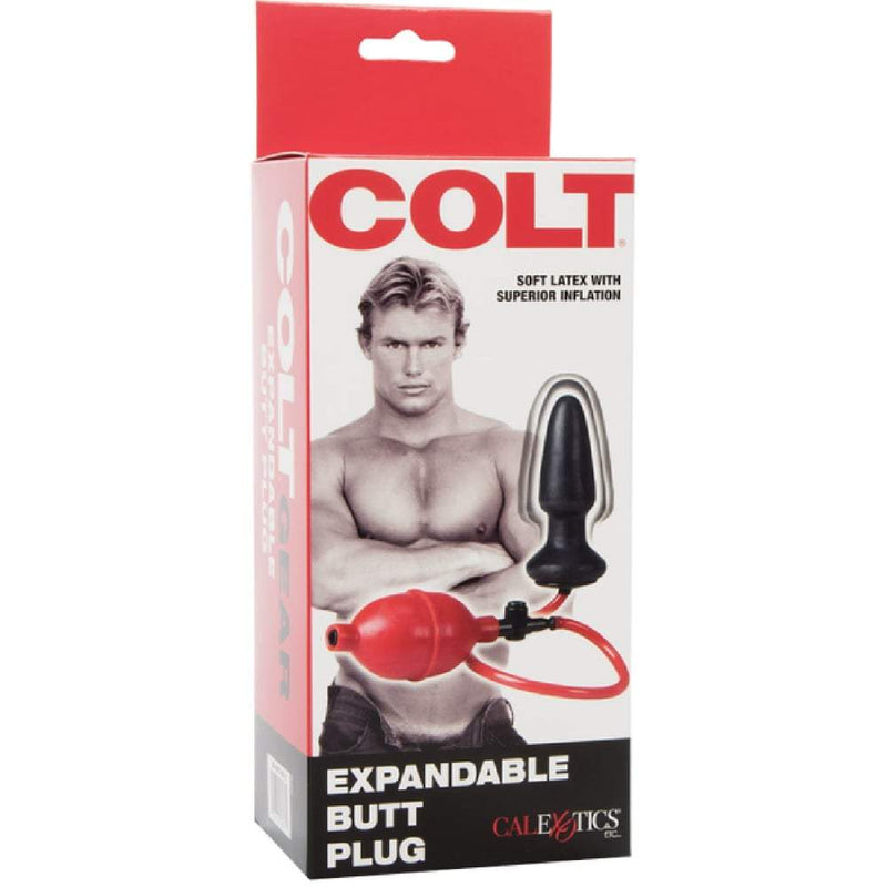 Calexotics Colt Expandable Butt Plug -Black A$42.95 Fast shipping