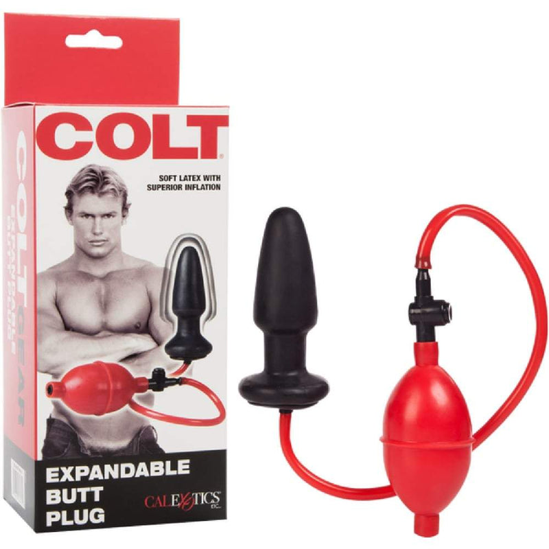 Calexotics Colt Expandable Butt Plug -Black A$42.95 Fast shipping