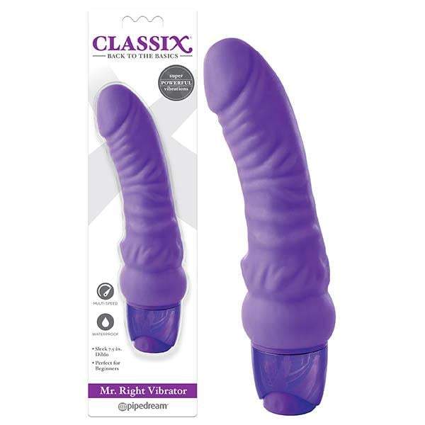 Classix Mr Right Vibe - Purple 19.1 cm (7.5’’) Vibrator A$39.58 Fast shipping