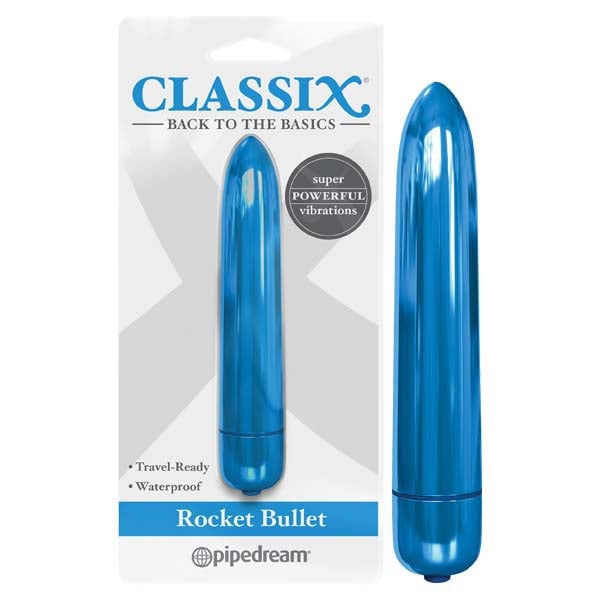Classix Rocket Bullet - Metallic Blue 8.9 cm Bullet A$16.43 Fast shipping