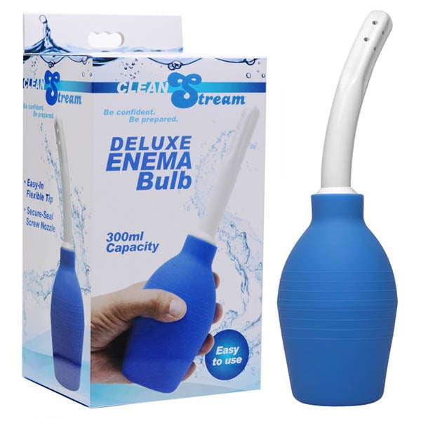 CleanStream Deluxe Enema Bulb - Blue Unisex Douche A$39.84 Fast shipping