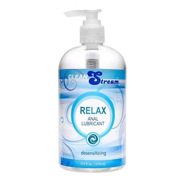 CleanStream Relax Anal Lubricant - Desensitising Lubricant - 518 ml (17.5 oz)