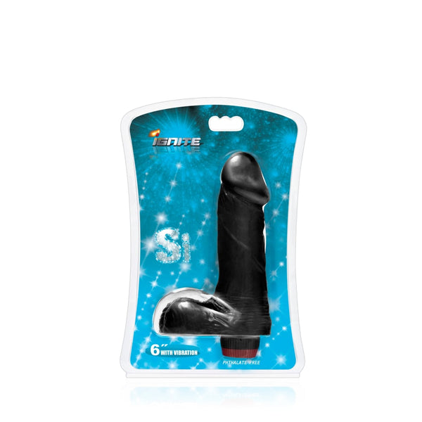 Cock w/ Balls w/ Vibration 6in Black A$34.42 Fast shipping