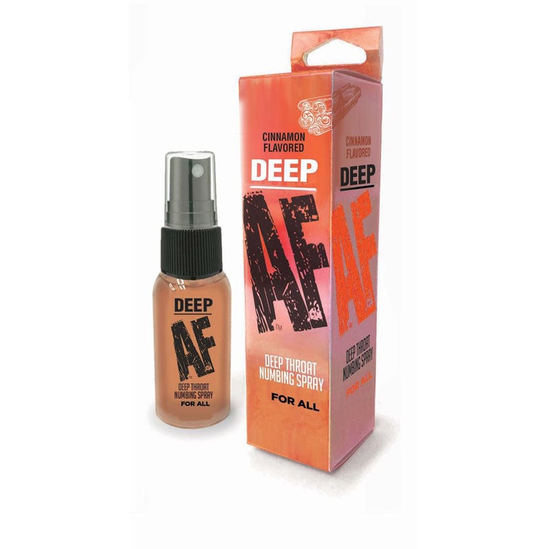 Deep AF - Cinnamon - Cinnamon Flavoured Deep Throat Spray - 29 ml A$24.58 Fast