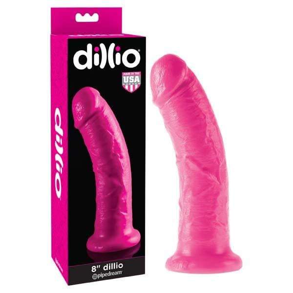 Dillio 8’’ Dildo - Pink 20.3 cm Dong A$43.01 Fast shipping