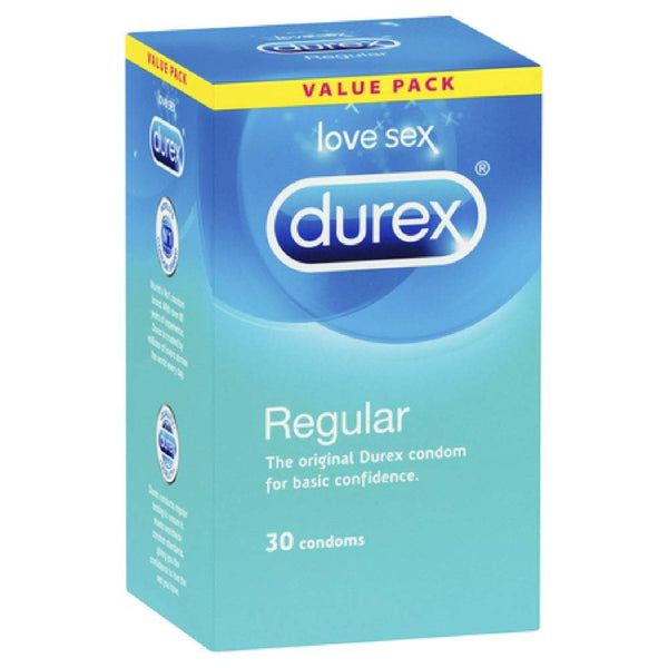 Durex Regular Condoms Pack of 30 Condoms A$22.95 Fast shipping