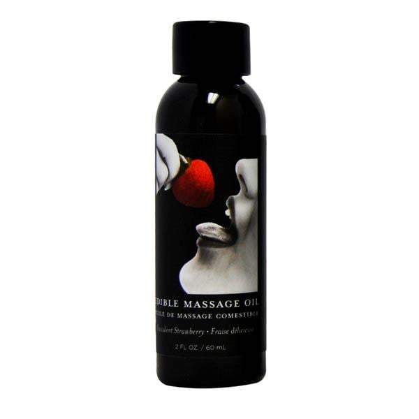 Edible Massage Oil - Succulent Strawberry Flavoured - 59 ml Bottle A$12.93 Fast