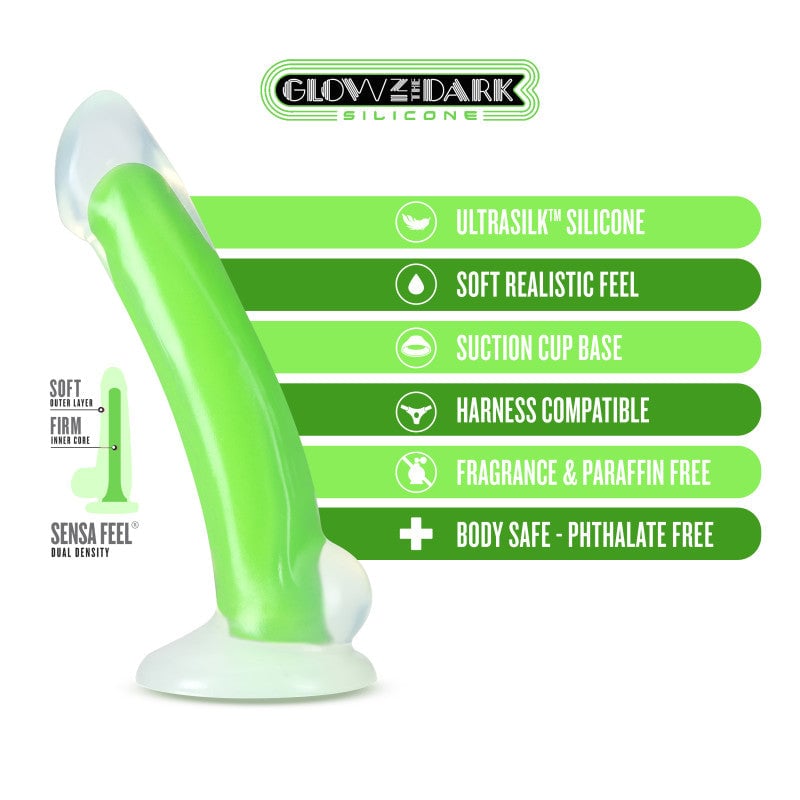 Neo Elite Glow Omnia - Glow In Dark Green 17.8 cm Dual Density Dong A$69.38 Fast