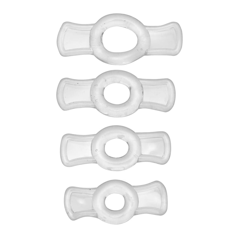 Endurance Clear 4 Ring Penis Set A$19.44 Fast shipping
