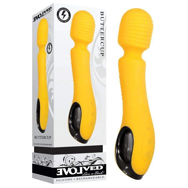 Evolved Buttercup - Yellow 20.5 cm USB Rechargeable Massager Wand A$94.03 Fast