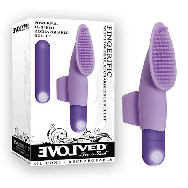 Evolved Fingerific - Purple 8.9 cm (3.5’’) USB Rechargeable Finger Vibe