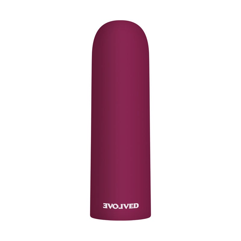 Evolved Mighty Thick - Burgundy Red 9 cm USB Rechargeable Bullet A$53.19 Fast