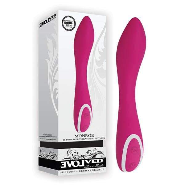 Evolved Monroe - Pink 20.9 cm USB Rechargeable Vibrator A$122.93 Fast shipping