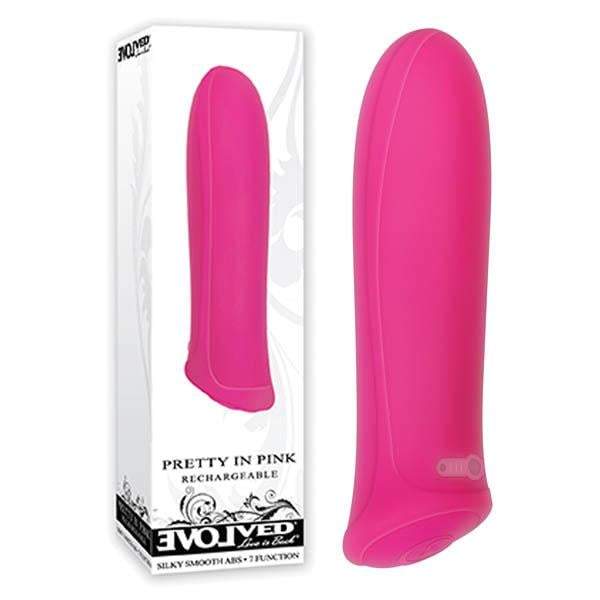 Evolved Pretty In Pink - Pink 8.6 cm (3.4’’) USB Rechargeable Bullet A$41.63