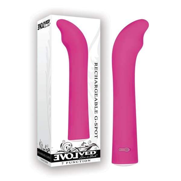 Evolved Rechargeable G-Spot - Pink 12.7 cm (5’’) USB Rechargeable Vibrator