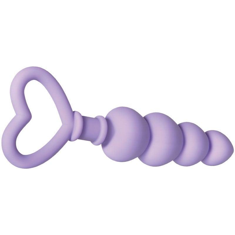 Evolved Sweet Treat - Purple 11.5 cm Beaded Butt Plug with Handle A$26.63 Fast