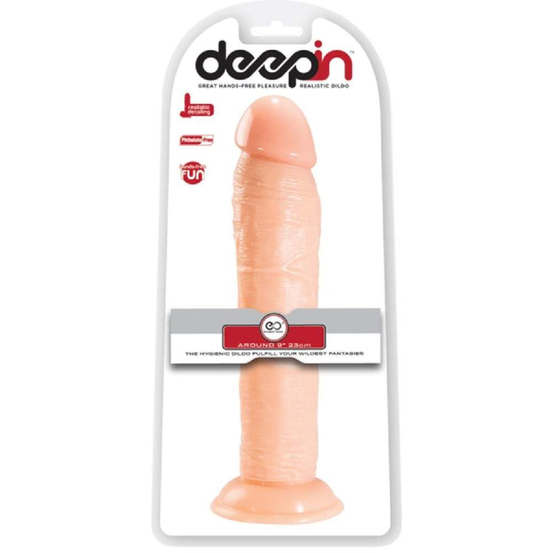 Excellent Power Deepin 9 Realistic Dong - Flesh A$53.95 Fast shipping