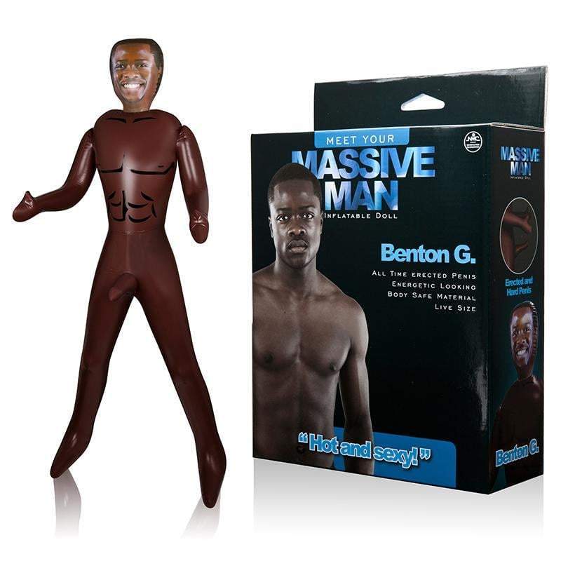 Excellent Power Massive Man - Benton G - Male Inflatable Love Doll A$55.48 Fast