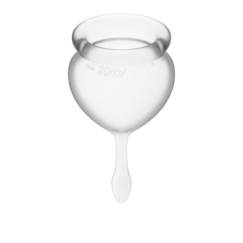 Feel Good Menstrual Cup Transparent 2pcs A$21.48 Fast shipping