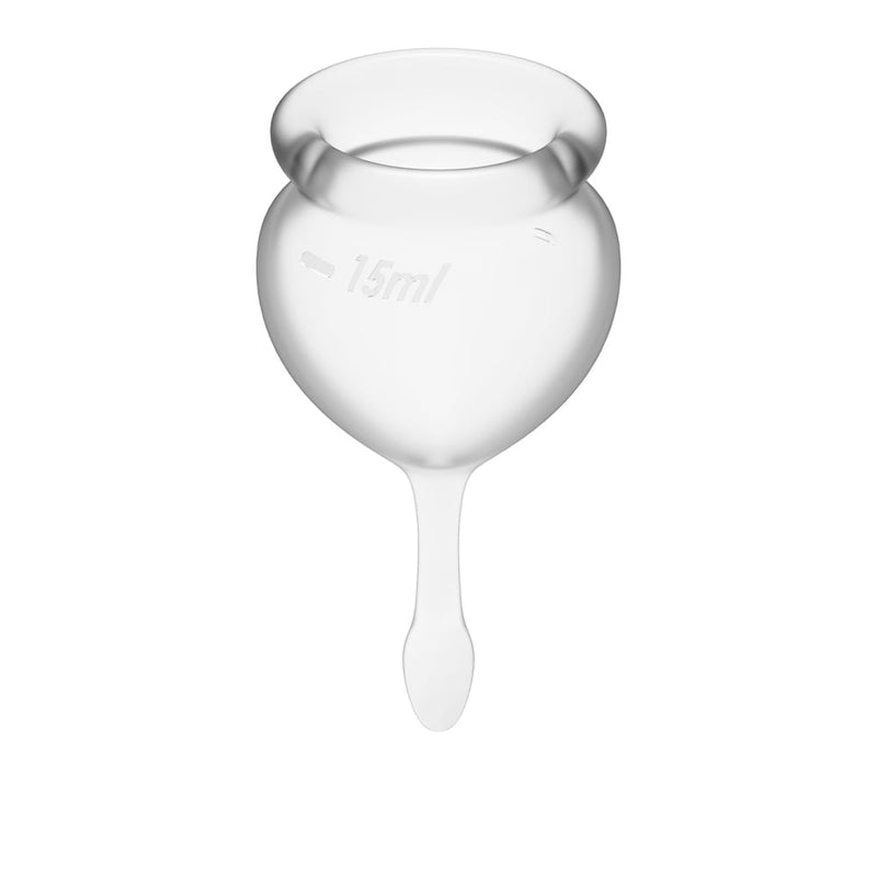 Feel Good Menstrual Cup Transparent 2pcs A$21.48 Fast shipping