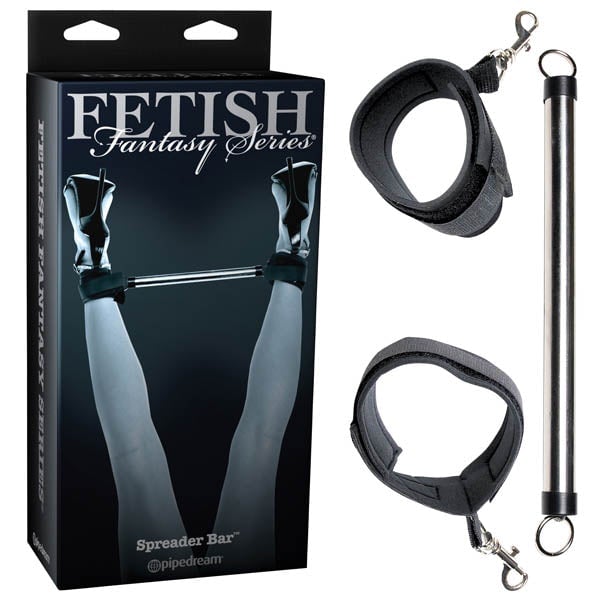 Fetish Fantasy Series Limited Edition Spreader Bar - Black Restraints A$62.88