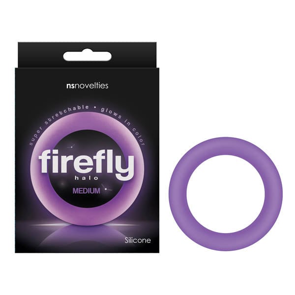 Firefly Halo - Glow In Dark Purple Medium 55 mm Cock Ring A$12.34 Fast shipping