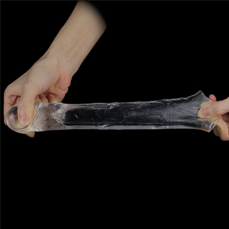 Flawless Clear Penis Sleeve 2’’ - Clear 5 cm Penis Extender Sleeve A$18.05 Fast