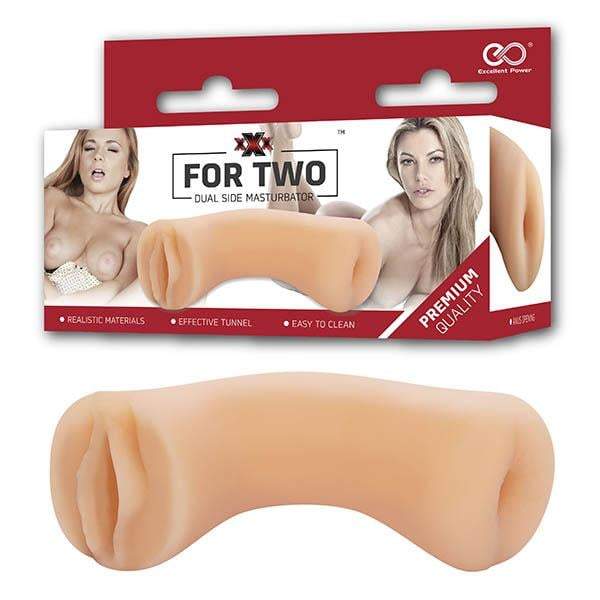 XXX For Two - Flesh Pussy & Ass Dual Ended Stroker A$18 Fast shipping