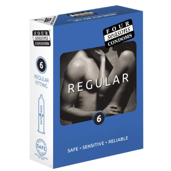 Four Season Regular Condoms Pack of 6 Condoms A$7.95 Fast shipping