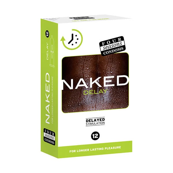 Four Seasons Naked Delay - Ultra Thin Condoms - 12 Pack A$12.50 Fast shipping